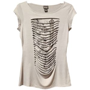 Dots Cut-Out Embellished Top